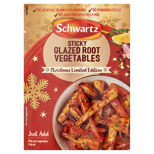 Schwartz Sticky Glazed Root Vegetables Limited Edition 30g
