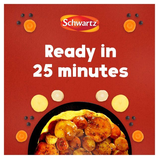 Schwartz Sticky Glazed Root Vegetables Limited Edition 30g