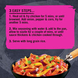 Schwartz Wok It American BBQ Chicken Sizzler 35g