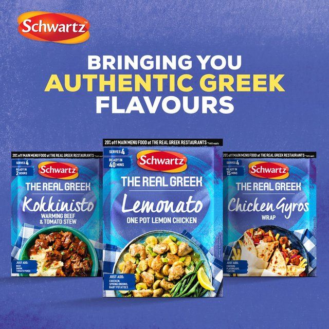 Schwartz x The Real Greek Lemonato Chicken 30g 30g