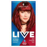 Schwarzkopf Live Intense Colour Permanent Hair Dye Red Passion 043