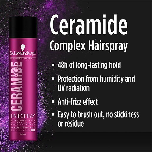 Schwarzkopf Styling Ceramide Complex Hair Spray 400ml