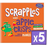 Scrapples Kids Apple & Mango Crisps Multi-Box 5 x 12g