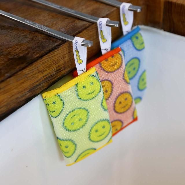 Scrub Daddy Scour Daddy Colors 3 per pack