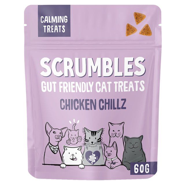 Scrumbles Chillz Calming Cat Treats 60g
