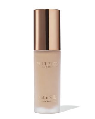 Sculpted By Aimee Satin Silk Longwear Foundation medium beige 4.75