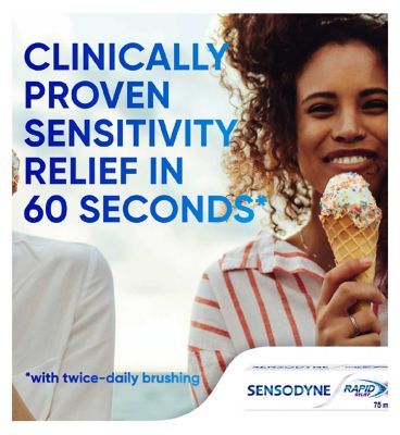 Sensodyne Rapid Relief Sensitive Toothpaste 15ml Travel Size