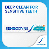 Sensodyne Sensitive Toothpaste Deep Clean Daily Care Gel 75ml