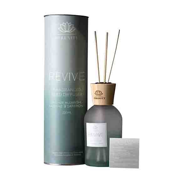 Serenity Revive Diffuser Orange, Jasmine & Saffron 220ml