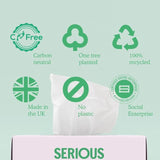Serious Tissues 3Ply Carbon Neutral Facial Tissue 72 per pack