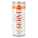 Served Peach Hard Seltzer 250ml