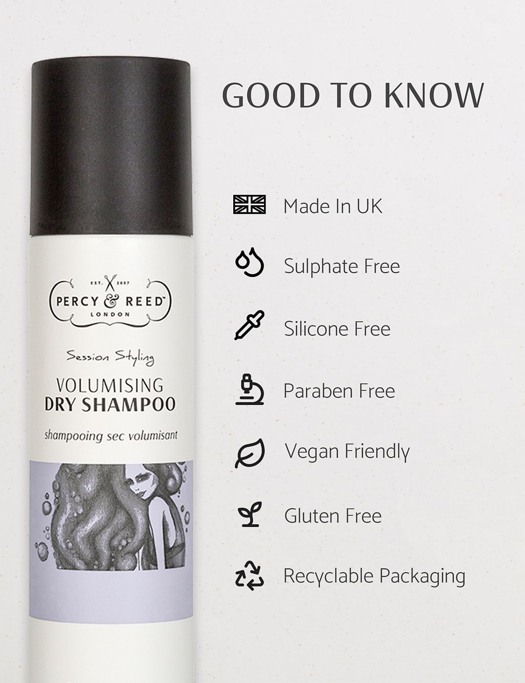 Session Styling Volumising Dry Shampoo 200ml