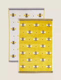 Set of 2 Pure Cotton Bee Towels