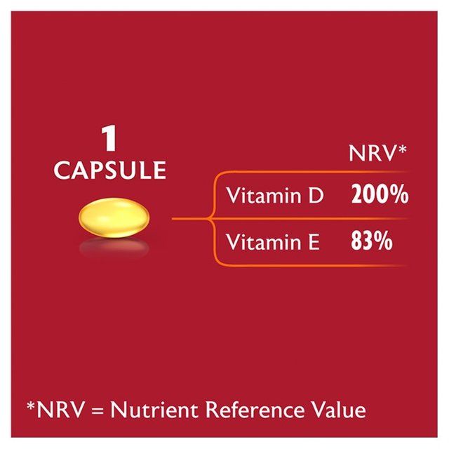 Seven Seas Cod Liver Oil High Strength Gelatine Free Omega-3 Caps 60 per pack