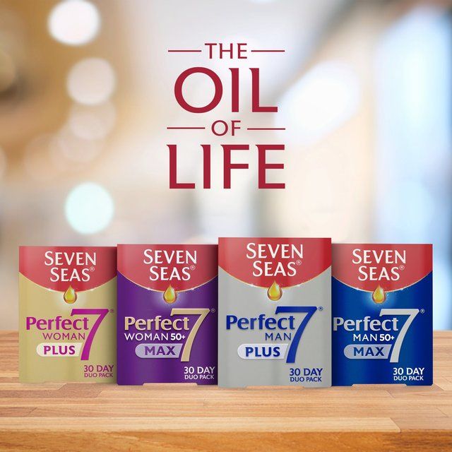Seven Seas Perfect7 Man Plus Multivitamins & Omega-3 30 Day Duo Pack 30 per pack