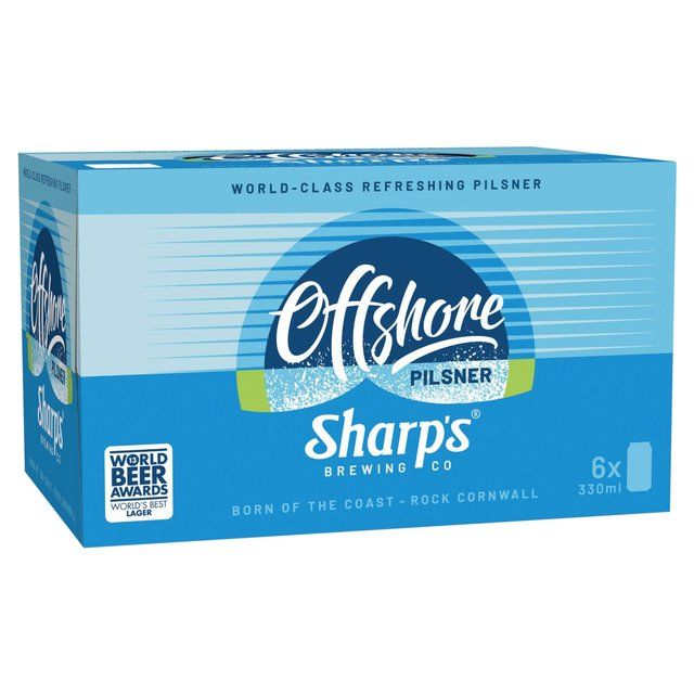 Sharp's Offshore Pilsner Lager 6 x 330ml