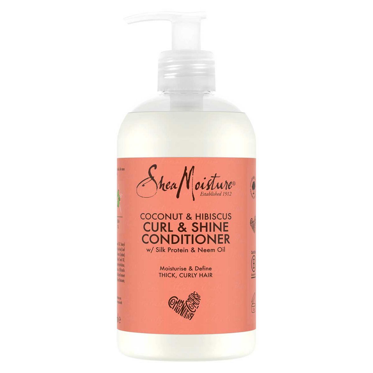 Sheamoisture Coconut & Hibiscus Curl & Shine Conditioner 384 ML