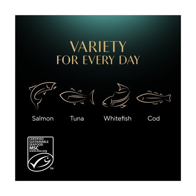 Sheba Fine Flakes Cat Food Pouches MSC Fish in Jelly Giant Pack 80 x 85g