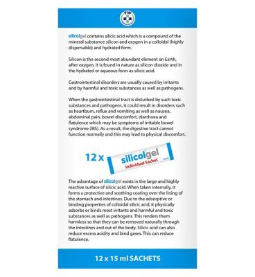 silicolgel 12 x 15ml Sachets