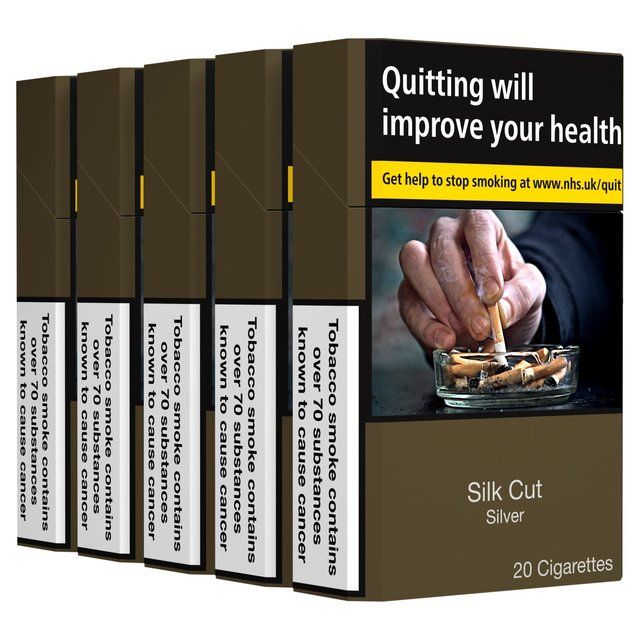 SILK CUT SILVER KS MULTIPACK 100 per pack