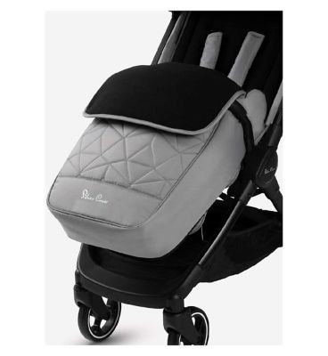 Silver Cross Clic Footmuff Grey