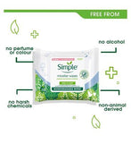 Simple Kind to Skin Micellar Biodegradable Cleansing Wipes 20 Wipes