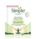 Simple Kind To Skin Sheet Mask De-Stress 1 pc