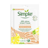 Simple Protect 'N' Glow Sheet Mask 48h Glow 1 mask
