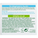 Simple Water Boost Moisturiser Skin Quench Sleeping Cream 50ml