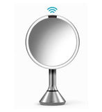 simplehuman Dual Light Sensor Mirror - Stainless Steel