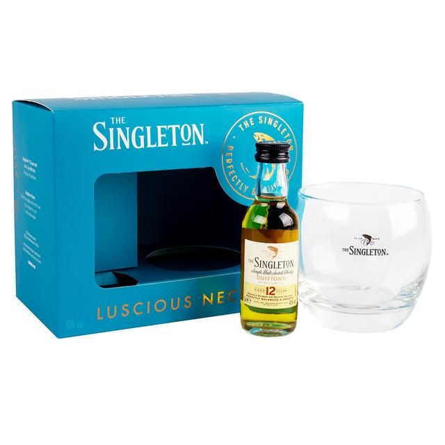 Singleton 12YO Single Malt Scotch Whisky with Glass Giftpack 5cl