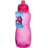 Sistema Hydrate 600ml Wave Bottle (Colours Vary)