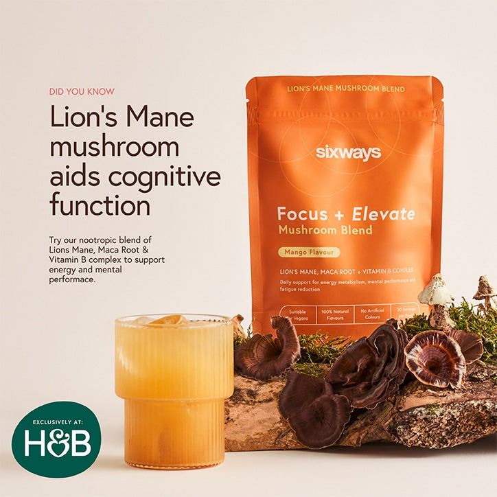 Sixways Focus + Elevate Mushroom Blend 150g