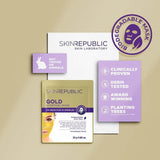 Skin Republic Biodegradable Gold Hydrogel Face Mask