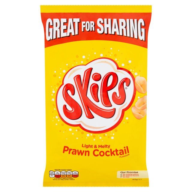 Skips Prawn Cocktail Sharing Crisps 65g