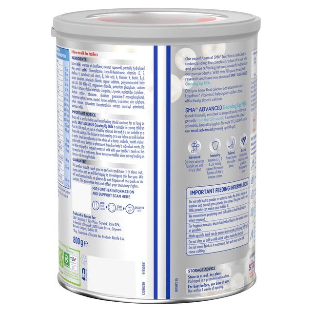 SMA Advanced 3 Growing Up Milk Powder 1-3 Yrs 800g