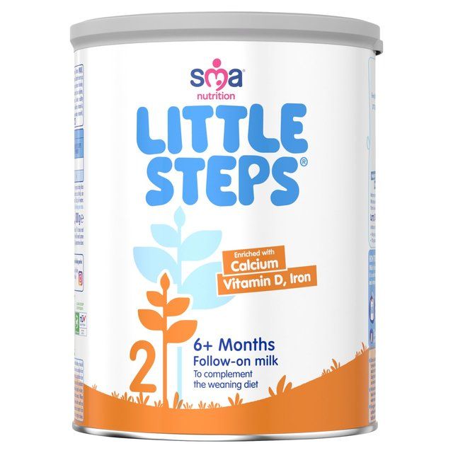 SMA Little Steps 2 Follow-on Milk Powder 6 mths+ 800g