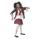 Smiffys Zombie School Girl Child Costume Medium (Age 7-9)