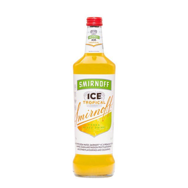 Smirnoff Ice Tropical Vodka Premixed Drink 70cl