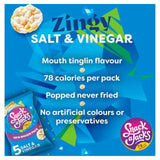 Snack a Jacks Salt & Vinegar Multipack Rice Cakes 5 per pack