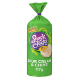 Snack a Jacks Sour Cream & Chive Sharing Rice Cakes 117g Default Title
