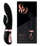So Divine Black Magic Rabbit Vibrator