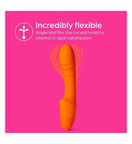 So Divine Pash Ribbed Vibrator Orange