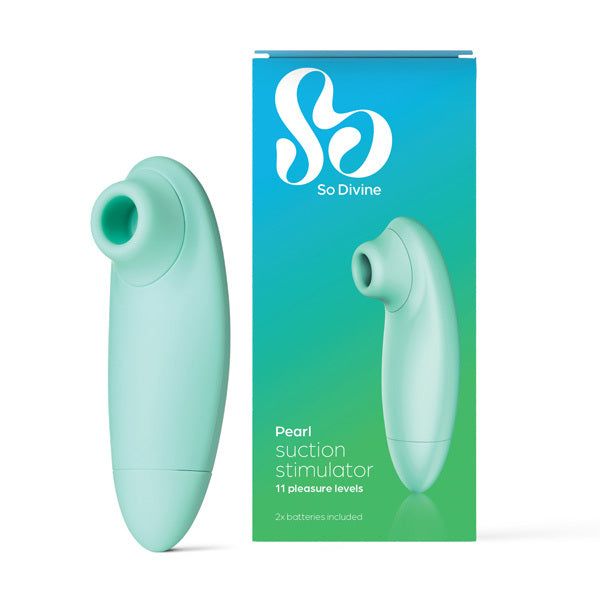 So Divine Pearl Suction Stimulator Aqua