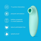 So Divine Pearl Suction Stimulator Aqua