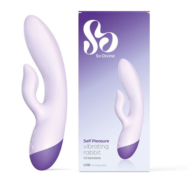 So Divine Self Pleasure Rechargeable Rabbit Vibrator