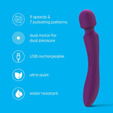 So Divine Wicked Game Double Ended Massage Wand