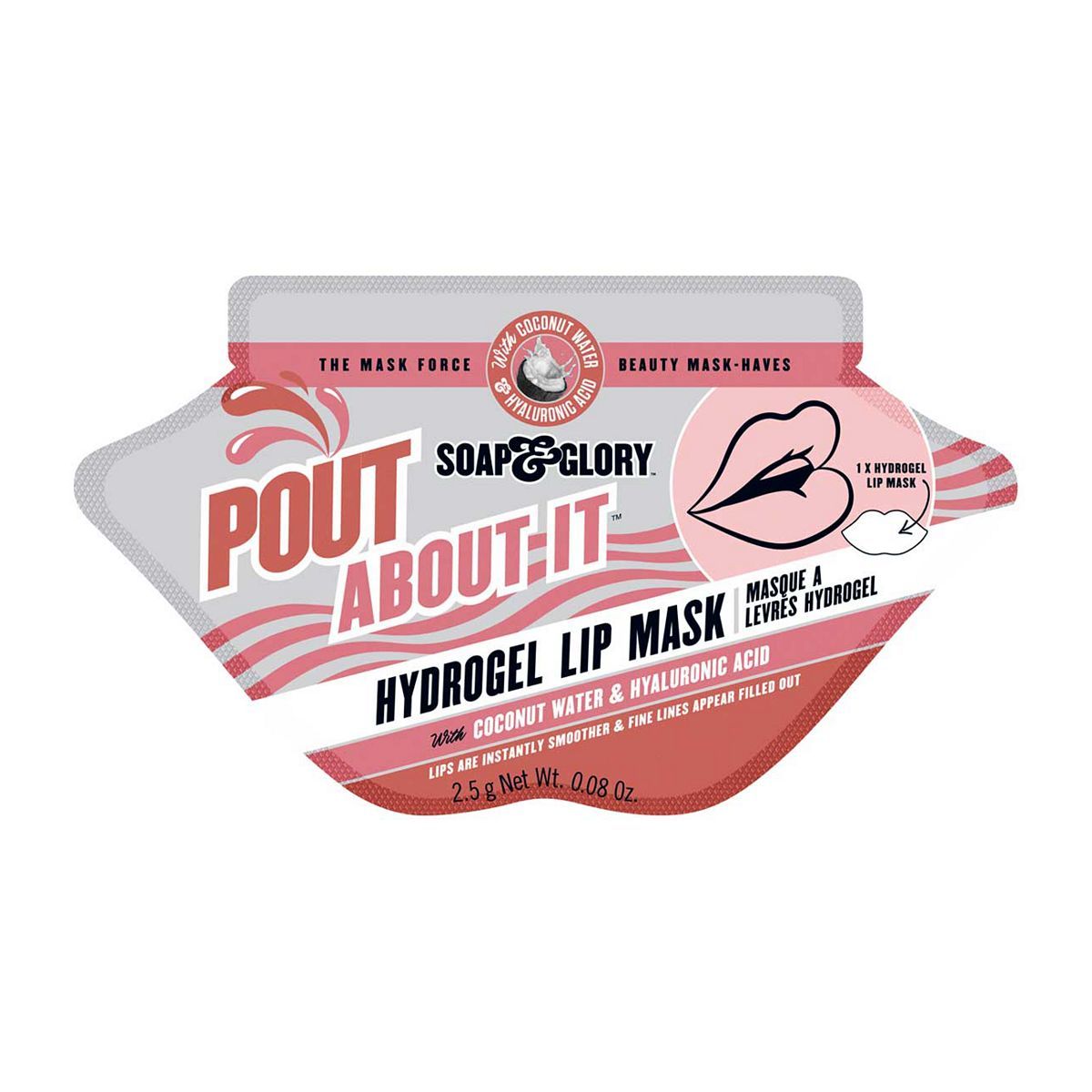 Soap & Glory Pout About It Hydrogel Lip Mask