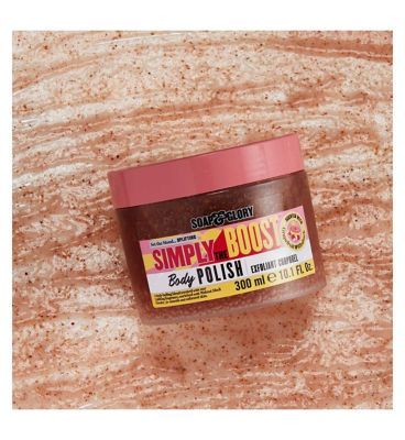 Soap & Glory Simply The Boost Body Polish Scrub 300ml