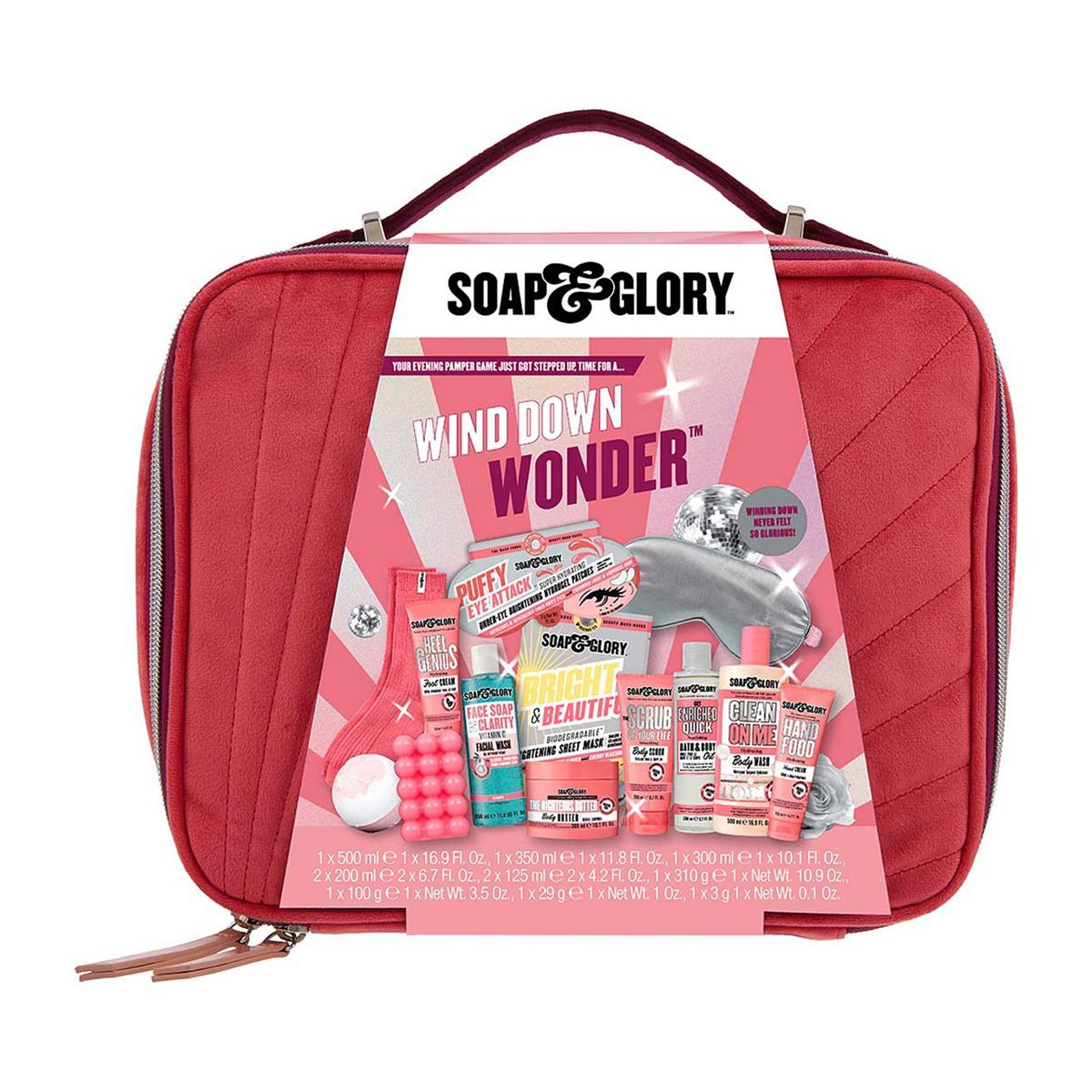 Soap & Glory Wind Down Wonder™ 13 Piece Gift Set